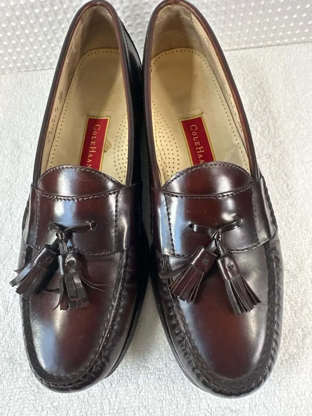 Cole Haan Men's Leather Tassel Loafers Size 10 B